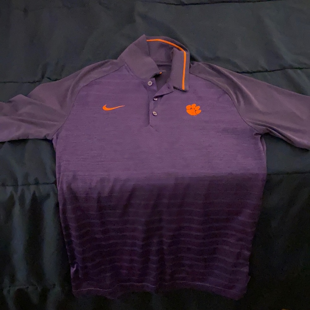 Clemson Nike Golf Polo. Size Small.
